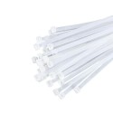 White Self-Locking Cable Tie High Strength Fixed Belt