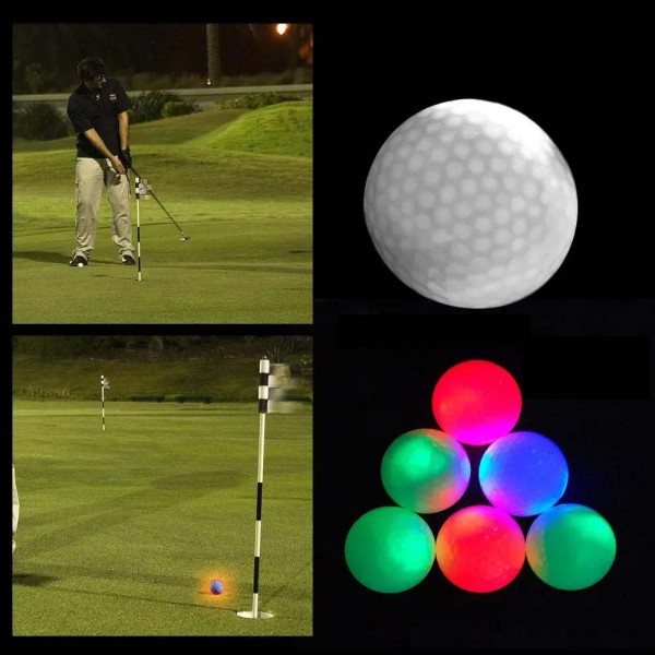 Golf Balls Luminous Light Up Golf Balls